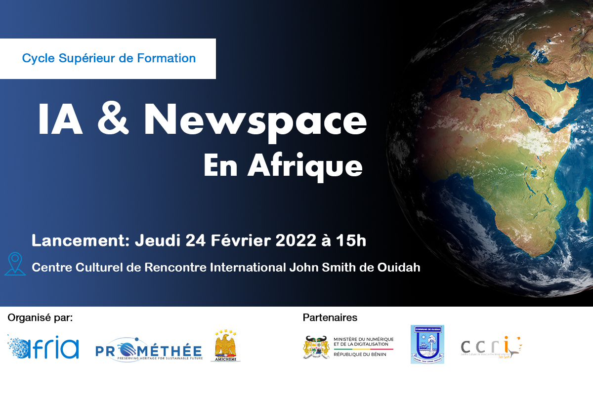 Lancement du Cycle supérieur de formation IA et New Space en Afrique